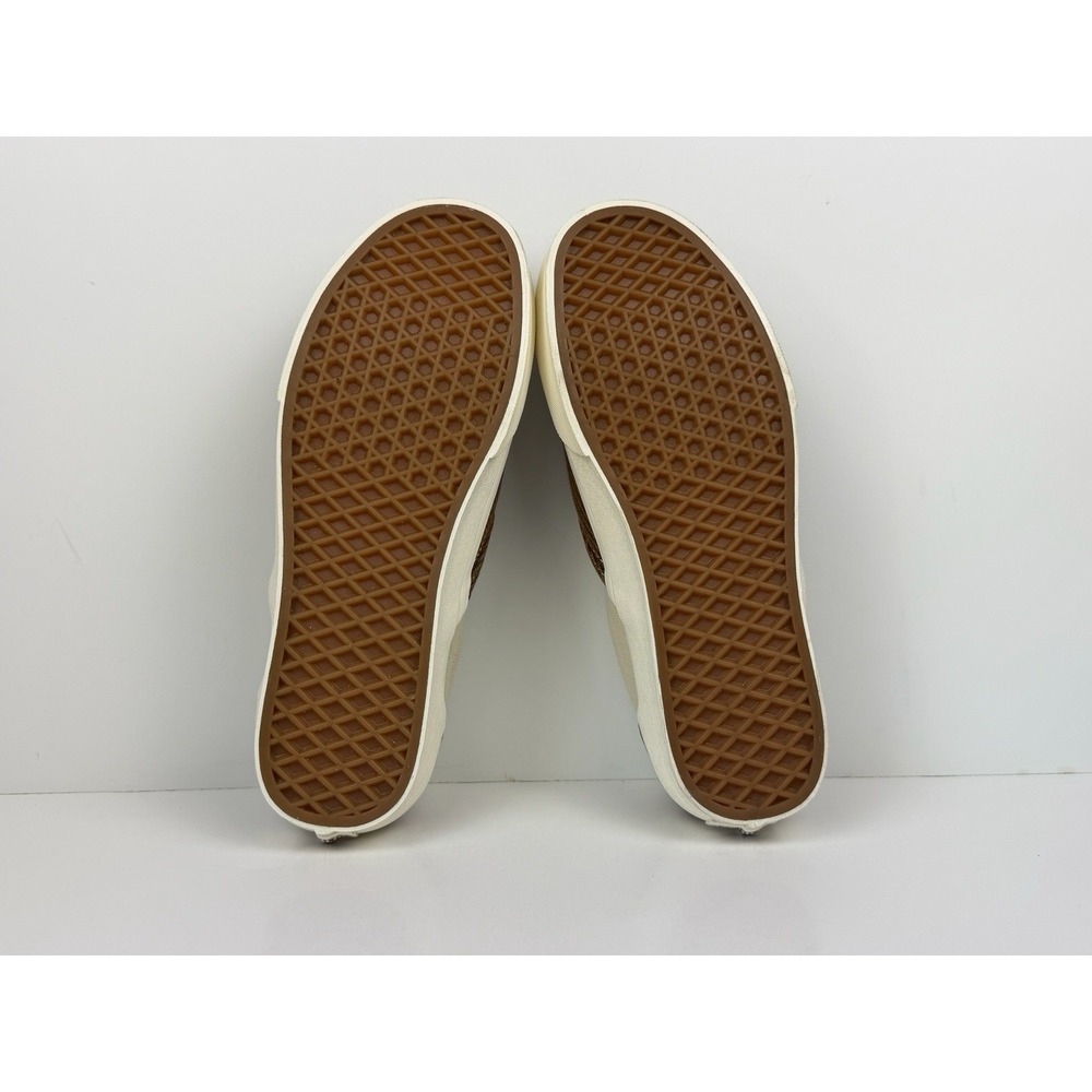 Vans Classic Slip-On Sneakers Mens Size 9 Desert Twill Brown/Beige VN0A5JMHBUE - Picture 4 of 5